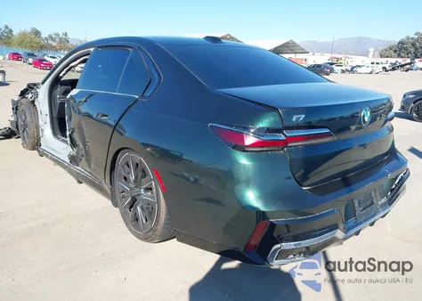 2024 BMW I7 M70 z USA, uszkodzony, nr VIN WBY83EH06RCP72413